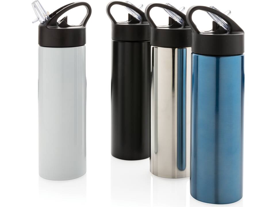 Bouteille d’eau avec paille Sport 18