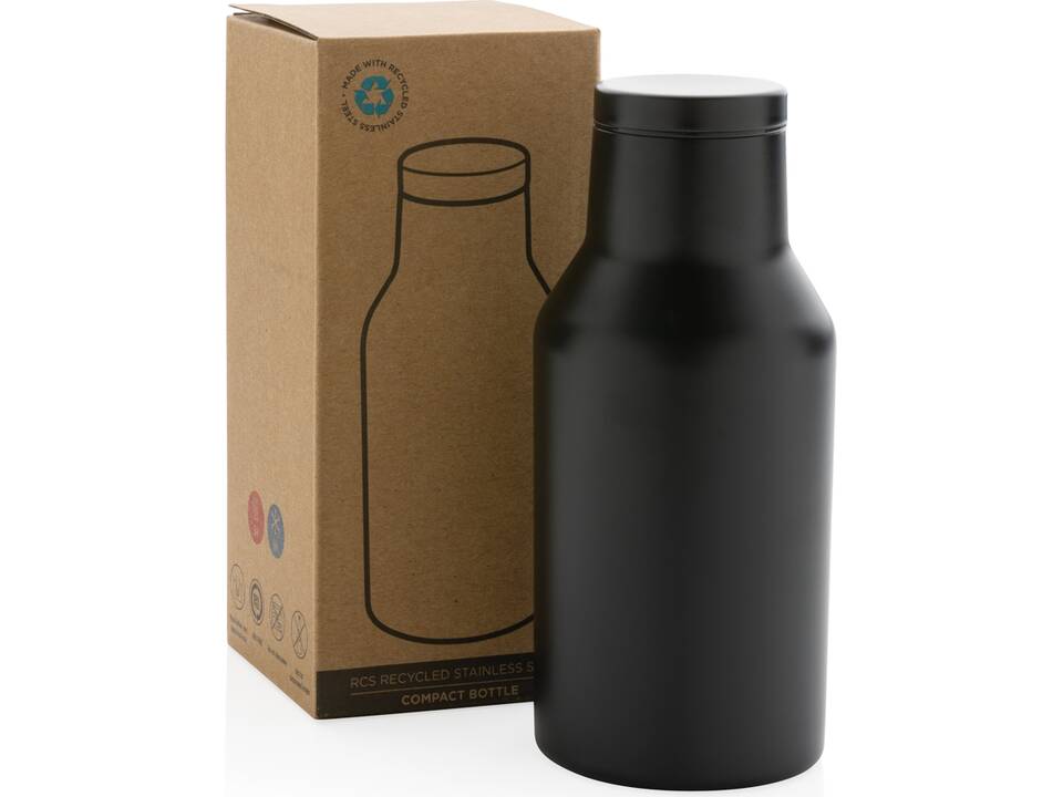 Bouteille compacte en acier inoxydable recyclé RCS 7