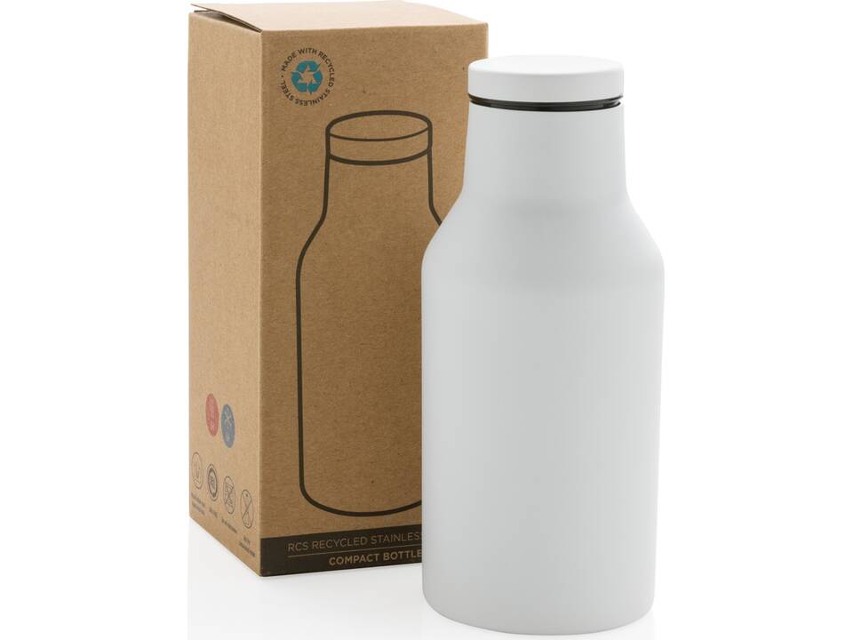 Bouteille compacte en acier inoxydable recyclé RCS 17