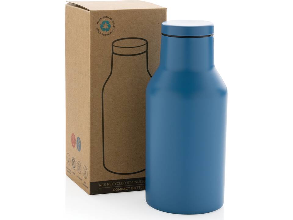 Bouteille compacte en acier inoxydable recyclé RCS 25