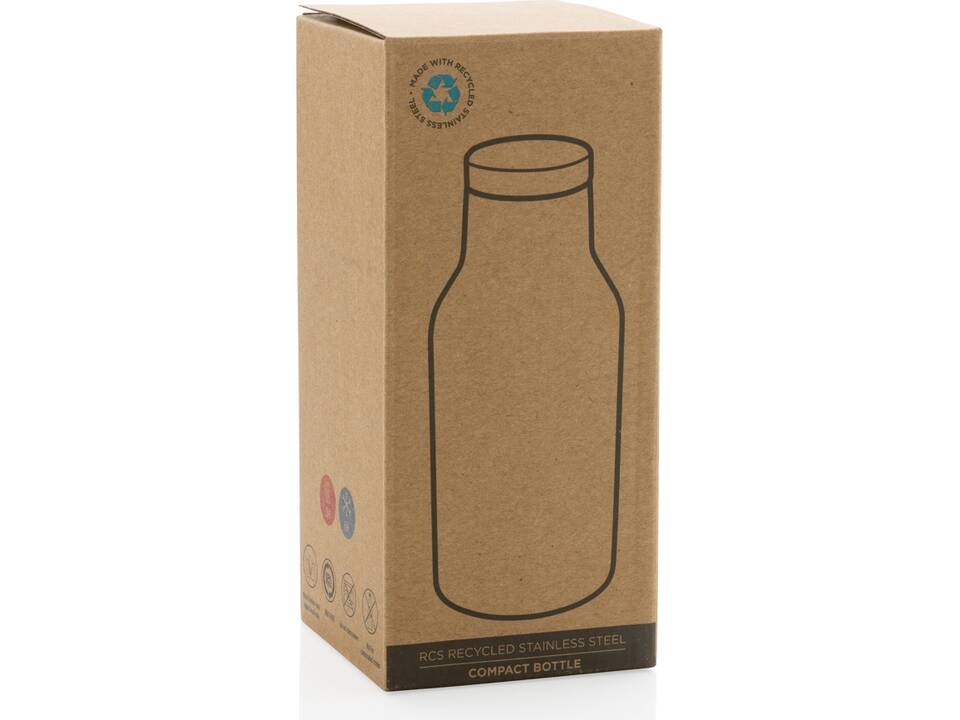 Bouteille compacte en acier inoxydable recyclé RCS 35
