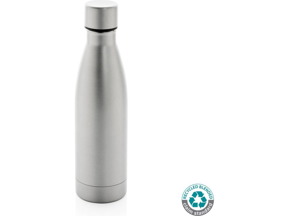 Bouteille iso couleur pleine en acier inoxydable recyclé RCS 8