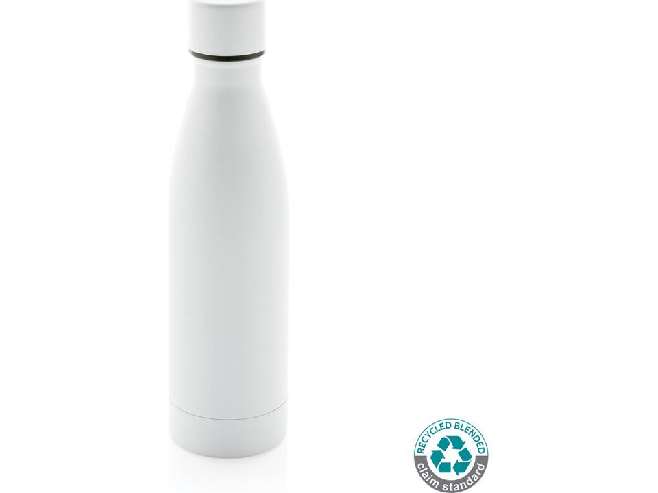 Bouteille iso couleur pleine en acier inoxydable recyclé RCS 17