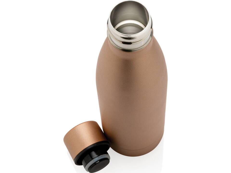 Bouteille iso couleur pleine en acier inoxydable recyclé RCS 47