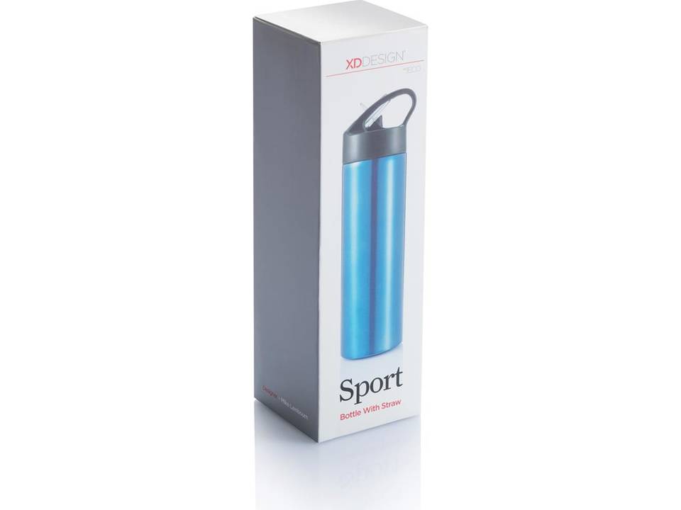 Bouteille d’eau avec paille Sport 6