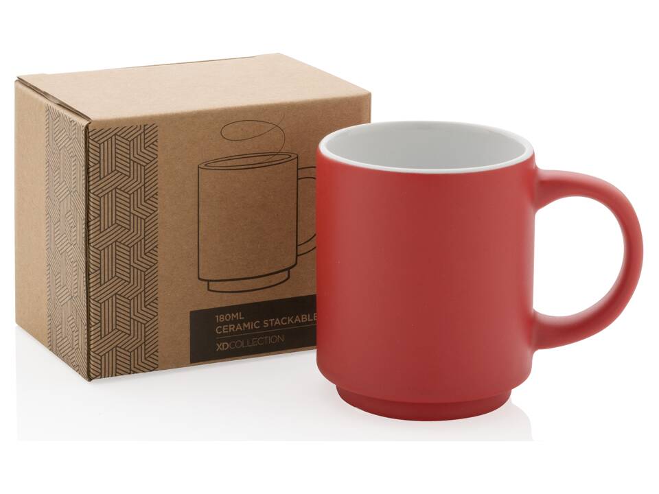 Mug en céramique empilable 24