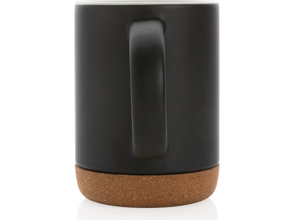 Mug en céramique avec base en liège 3