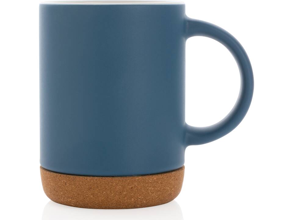 Mug en céramique avec base en liège 20