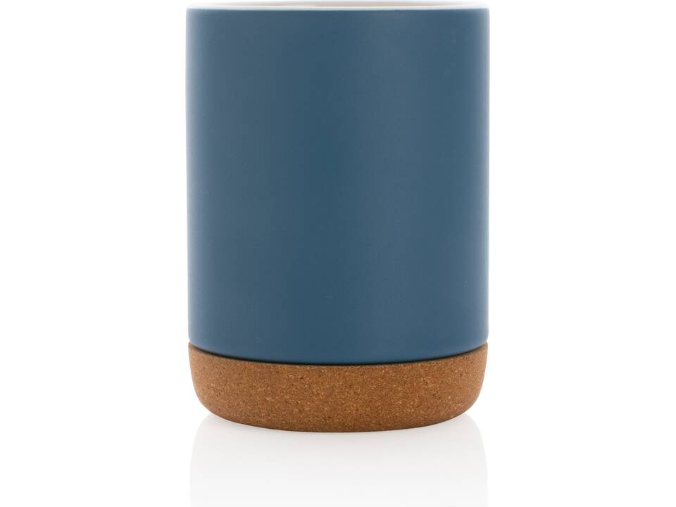 Mug en céramique avec base en liège 22