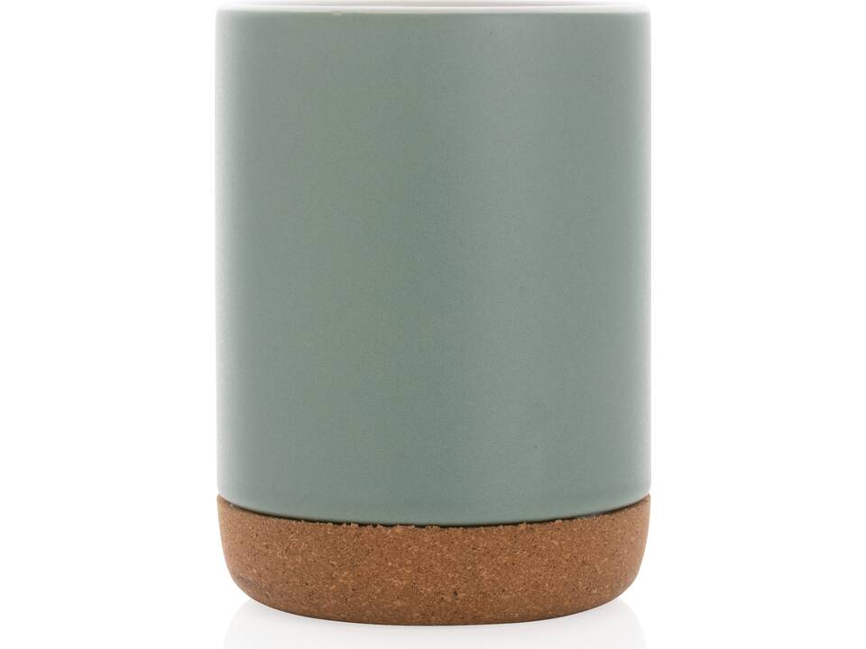 Mug en céramique avec base en liège 28