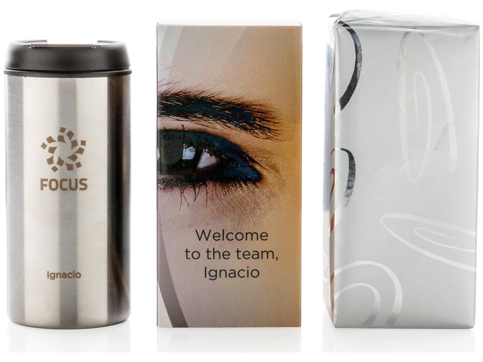 Mug Metro en acier inoxydable recyclé RCS 8