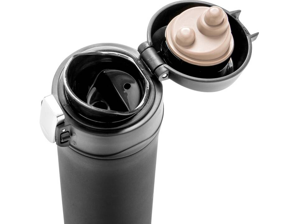 Mug 300ml à fermeture facile en acier inoxydable recyclé RCS 6