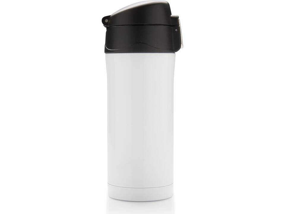Mug 300ml à fermeture facile en acier inoxydable recyclé RCS 26