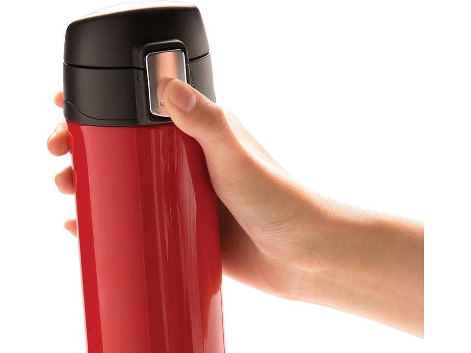 Mug 300ml à fermeture facile en acier inoxydable recyclé RCS 43