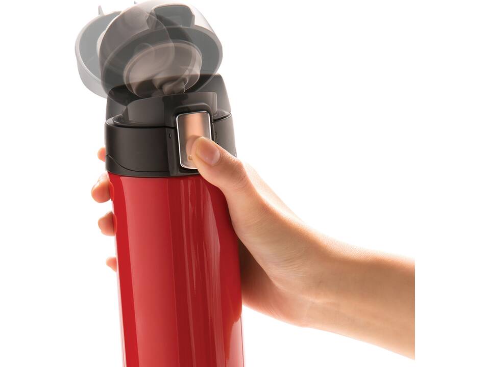 Mug 300ml à fermeture facile en acier inoxydable recyclé RCS 44