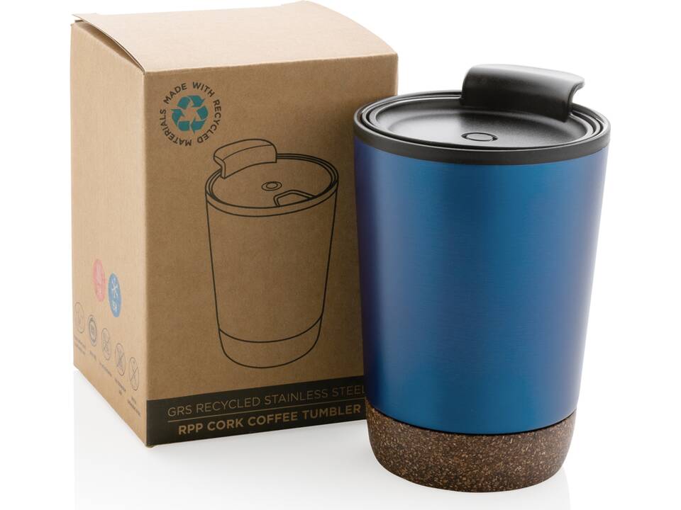 Tasse à café en liège et en acier inoxydable GRS 25