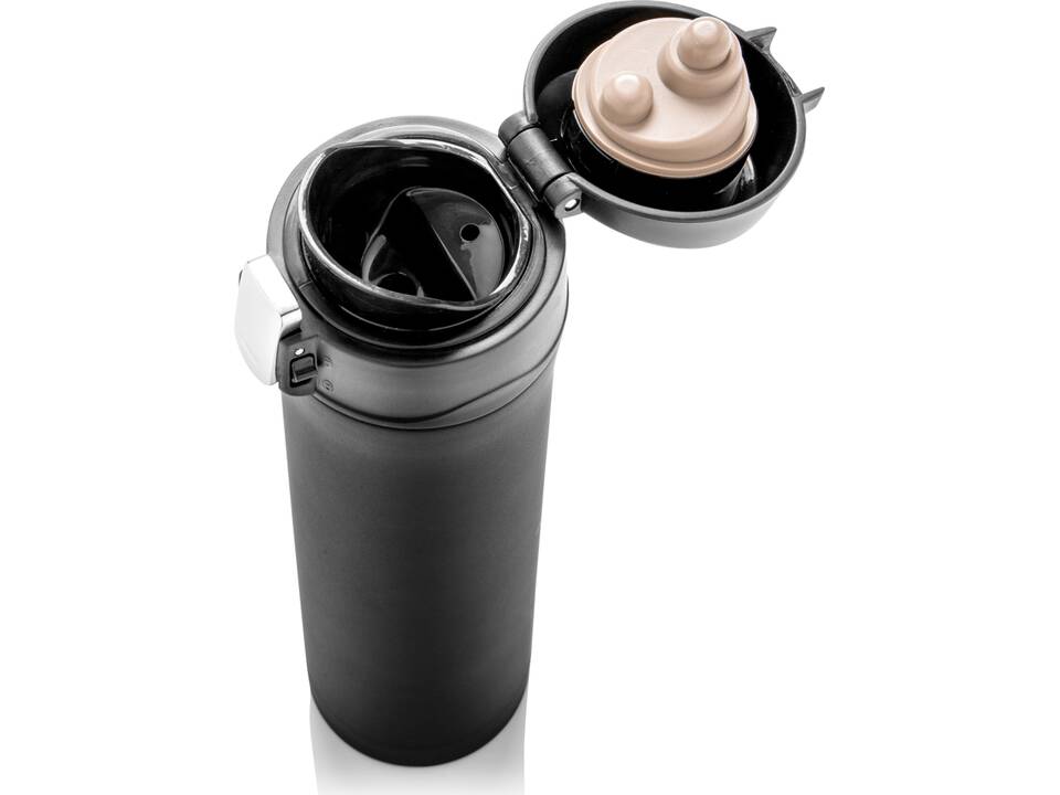 Bouteille 450ml verrouillage facile en plastique recyclé RCS 15