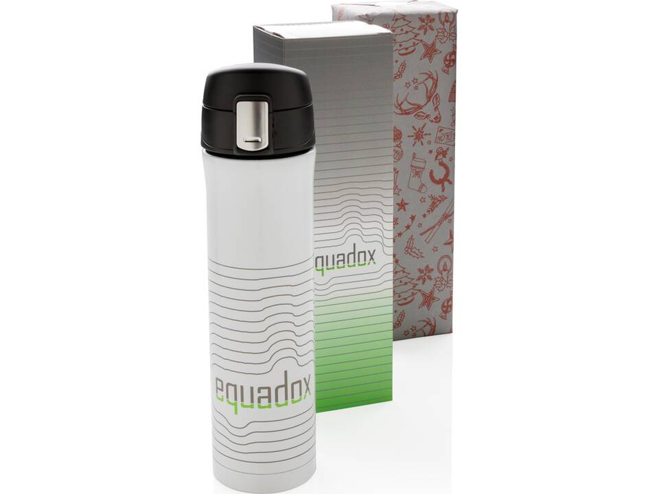 Bouteille 450ml verrouillage facile en plastique recyclé RCS 39