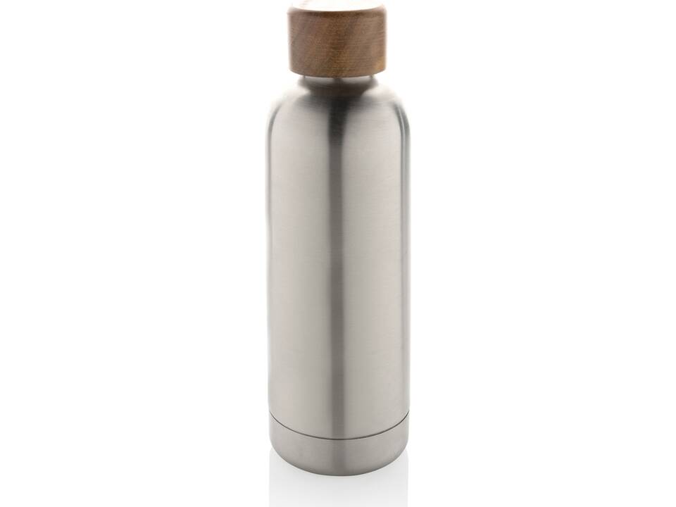 Bouteille iso en acier inoxydable recyclé certifiée RCS Wood 10