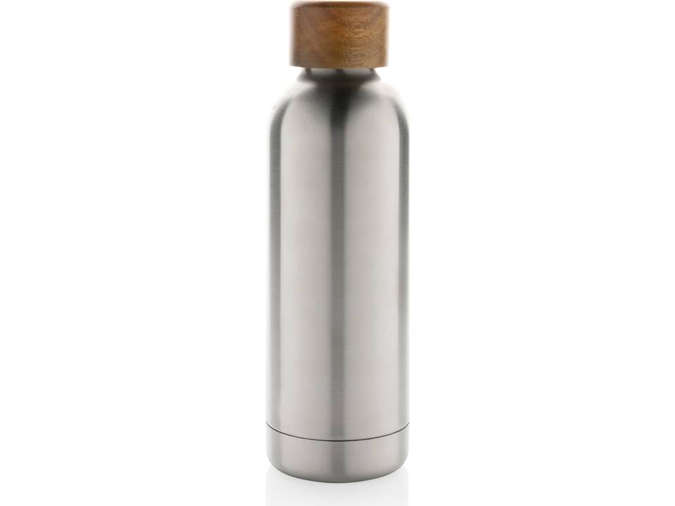 Bouteille iso en acier inoxydable recyclé certifiée RCS Wood 9