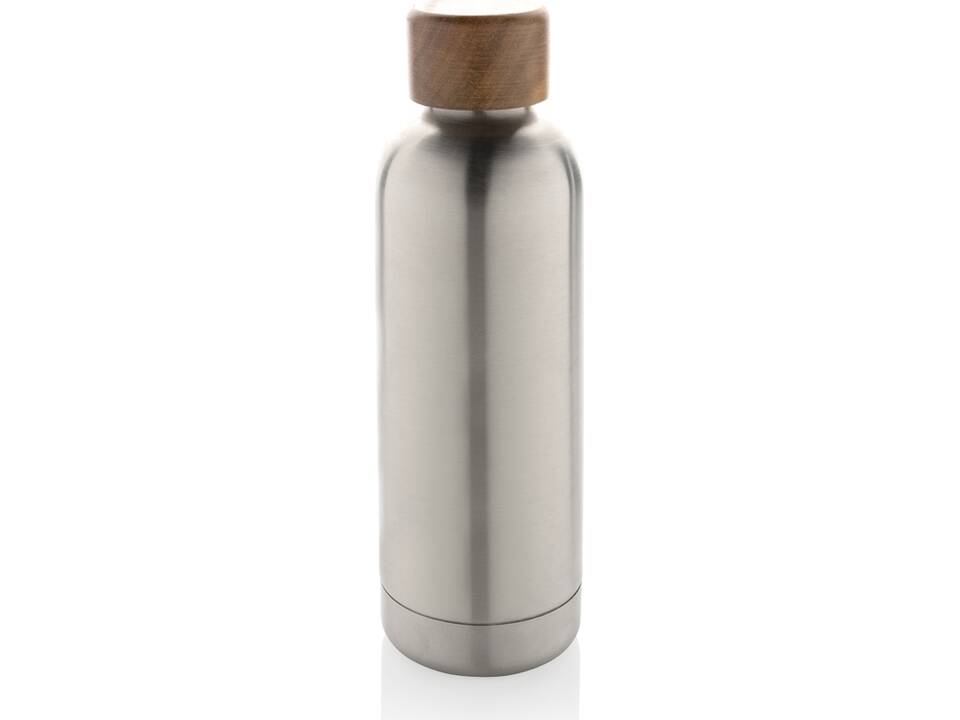 Bouteille iso en acier inoxydable recyclé certifiée RCS Wood 2