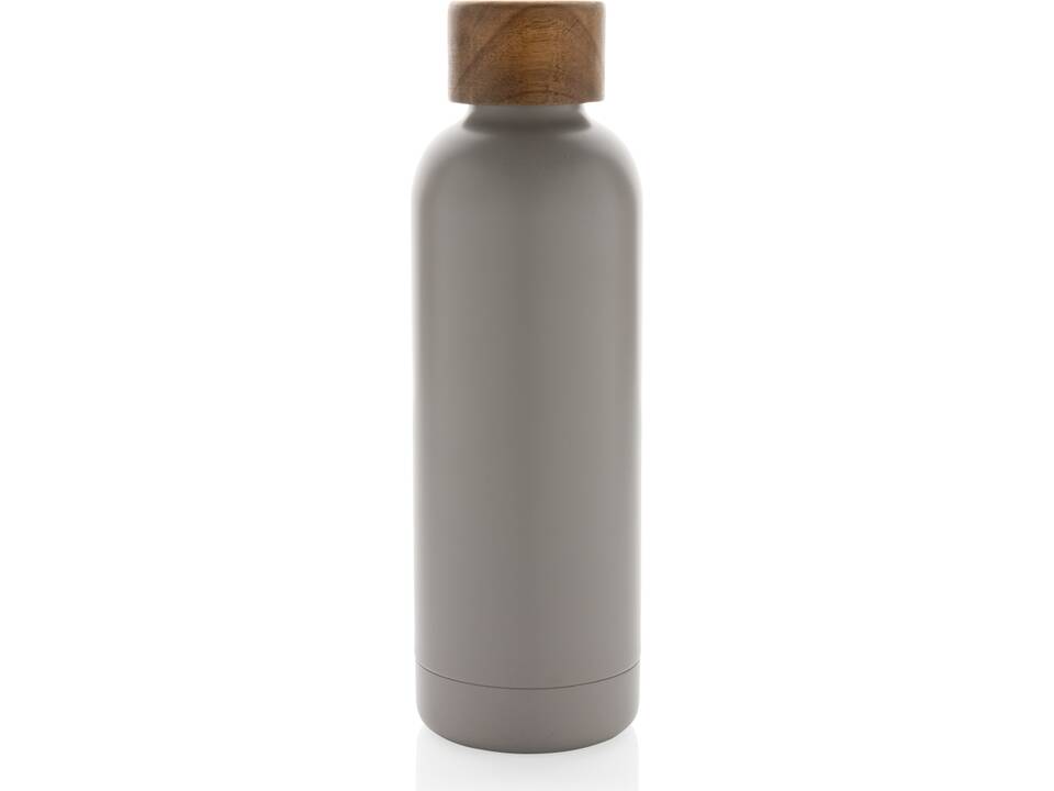 Bouteille iso en acier inoxydable recyclé certifiée RCS Wood 29