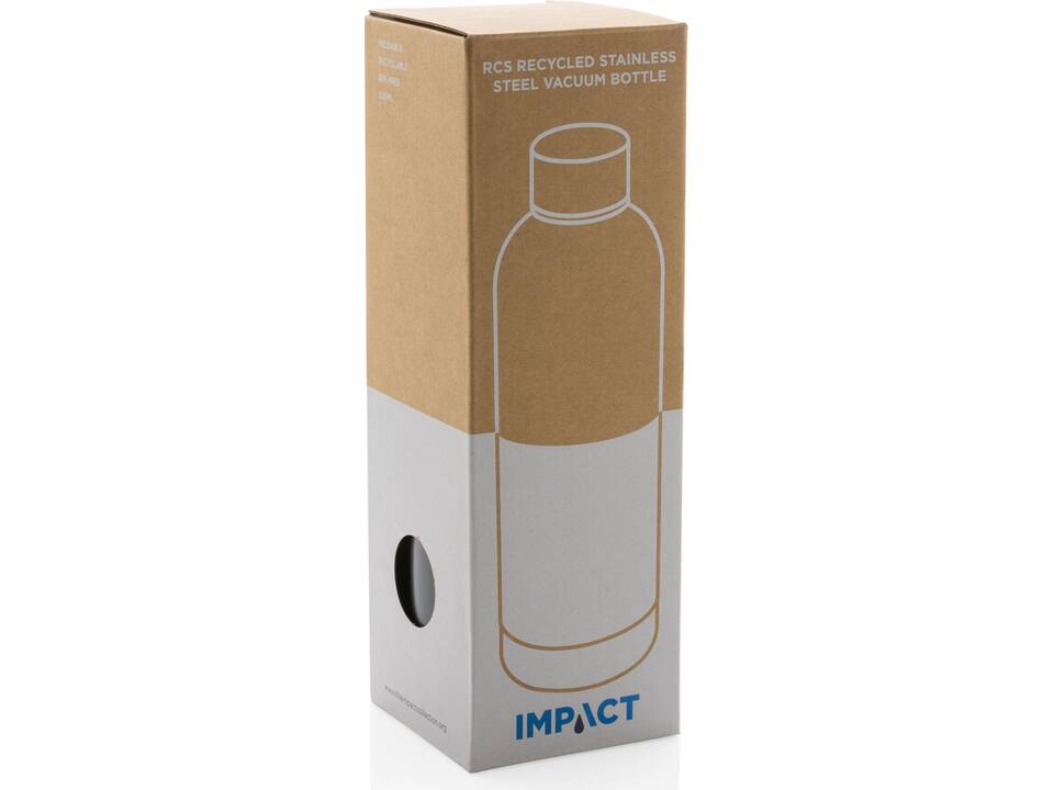 Bouteille isotherme 500ml en acier inoxydable recyclé RCS 77