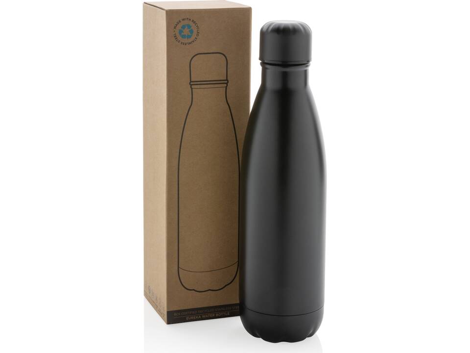 Bouteille d'eau en acier inox recyclé certifié RCS Eureka 6