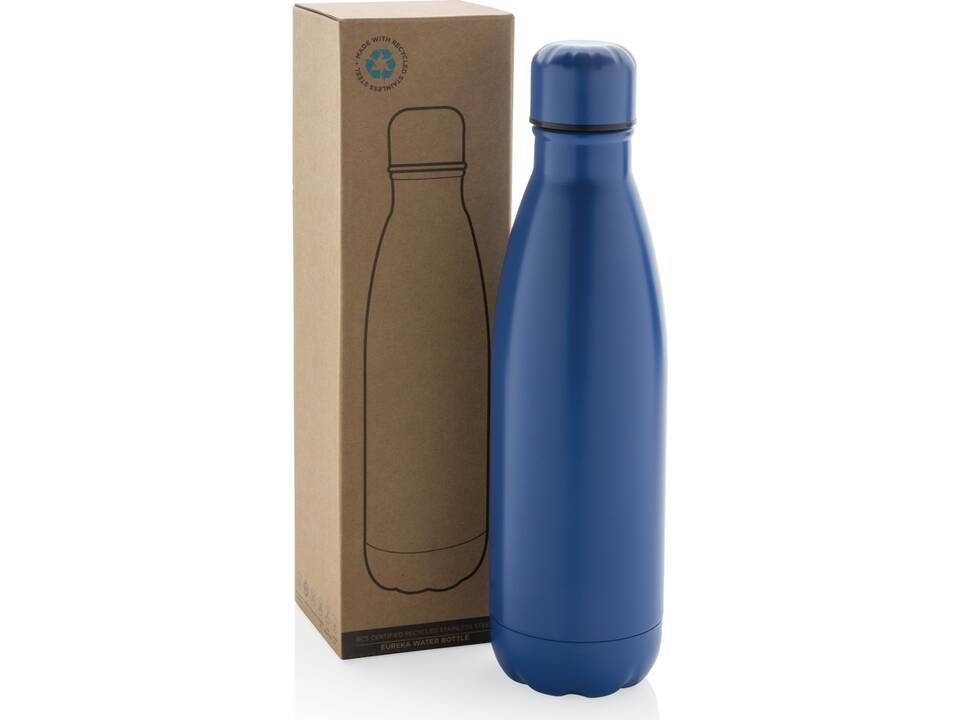 Bouteille d'eau en acier inox recyclé certifié RCS Eureka 27