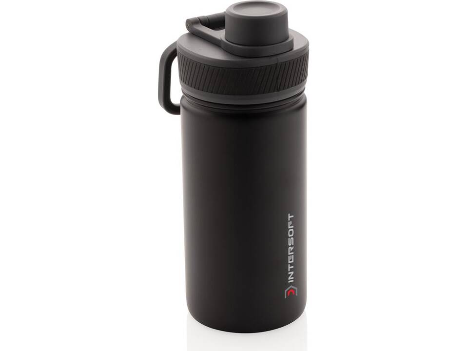 Bouteille isotherme en acier avec bouchon sport - 550 ml 1