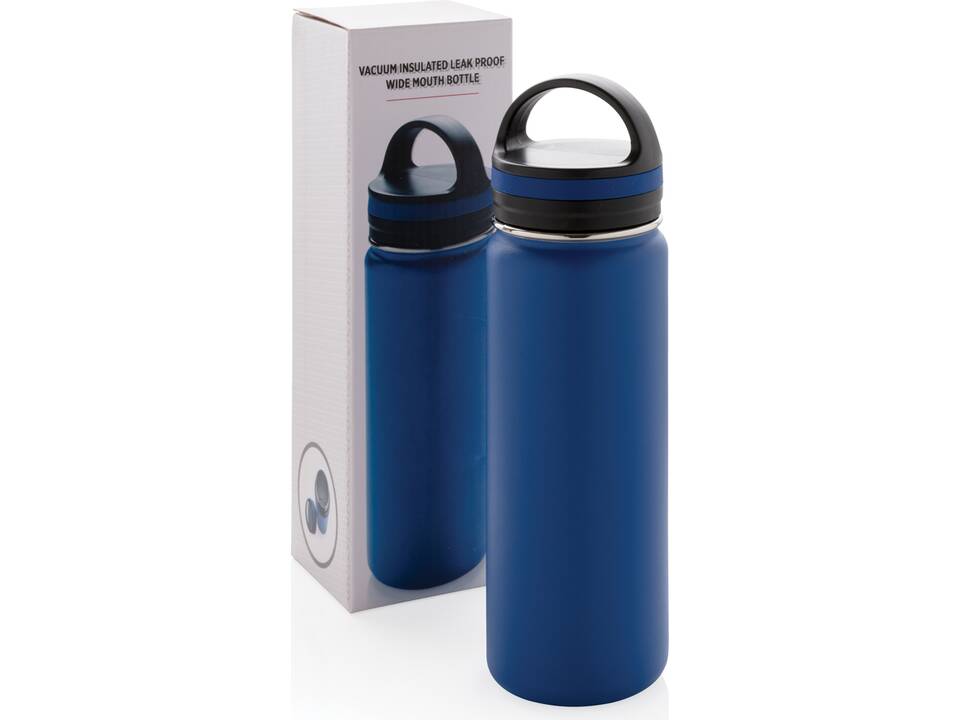 Bouteille isotherme étanche à goulot large 24