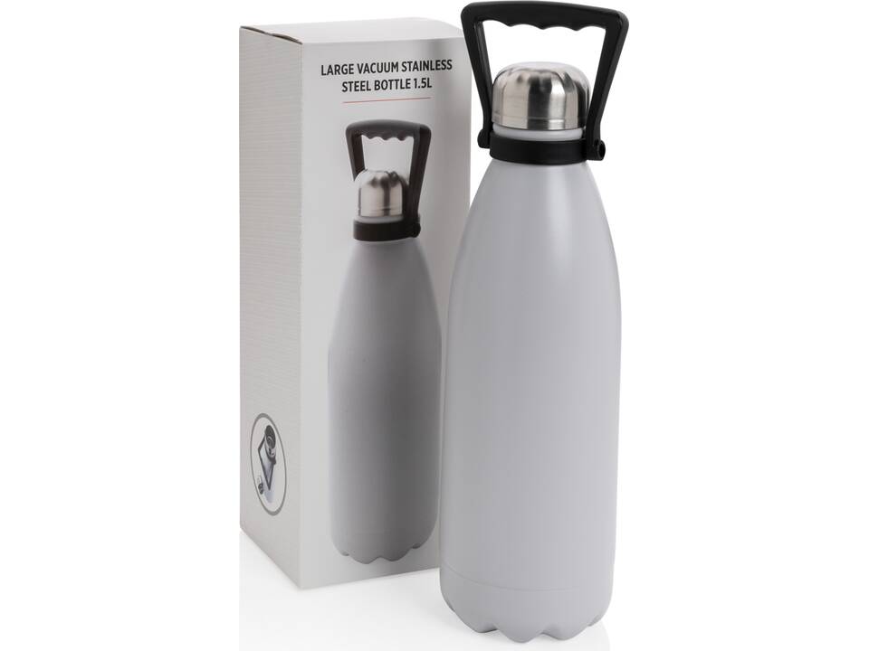 Grande bouteille en acier inoxydable 1,5 L 22