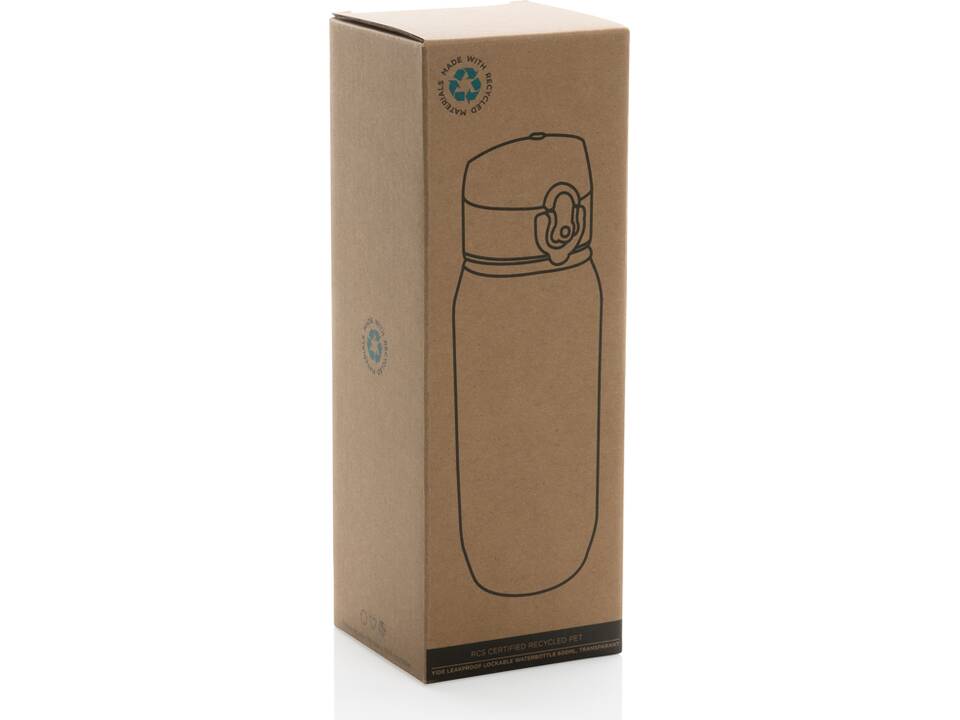 Bouteille d'eau 600ml étanche en rPET RCS Yide 10