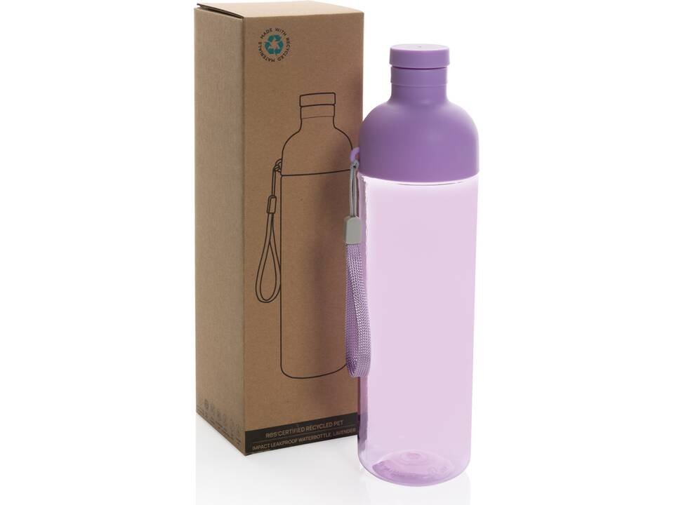 Bouteille d'eau étanche 600ml en rPET RCS Impact 65