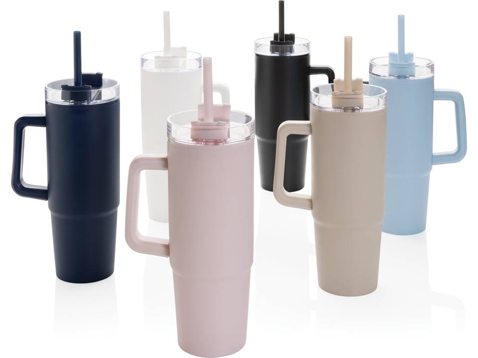 Mug 900ml avec poignée en plastique recyclé RCS Tana 44
