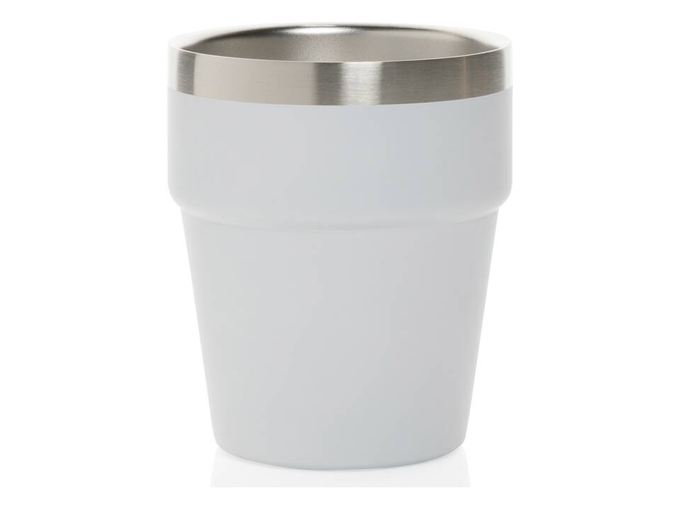 Tasse à café 300ml à double paroi en acier RCS Clark 21
