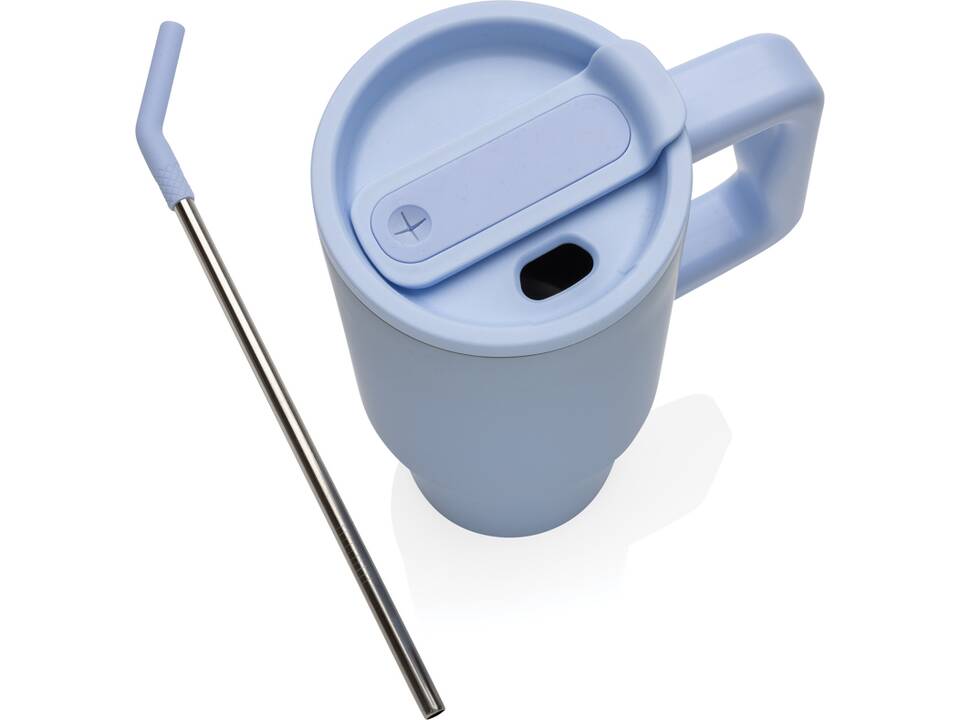 Mug 900ml en acier inoxydable recyclé Embrace RCS 45
