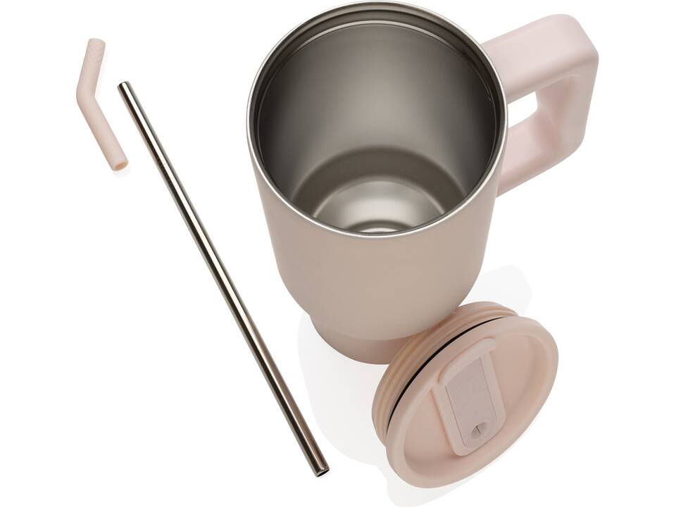 Mug 900ml en acier inoxydable recyclé Embrace RCS 8