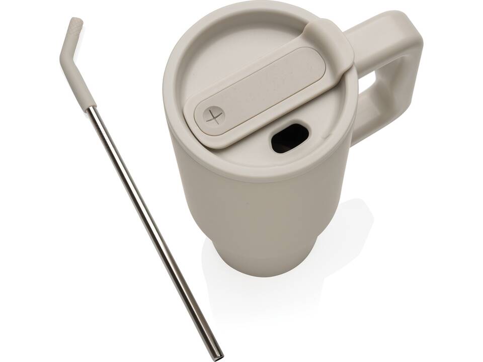 Mug 900ml en acier inoxydable recyclé Embrace RCS 42