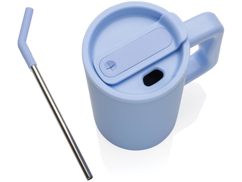 Mug Cube 800ml en acier recyclé certifiée RCS 44