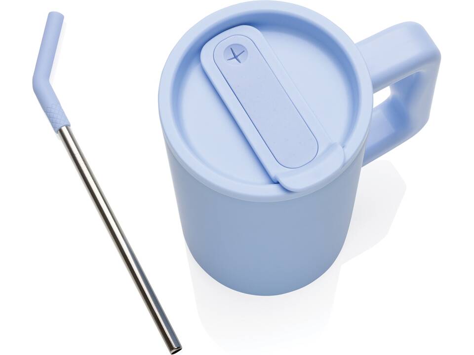 Mug Cube 800ml en acier recyclé certifiée RCS 45