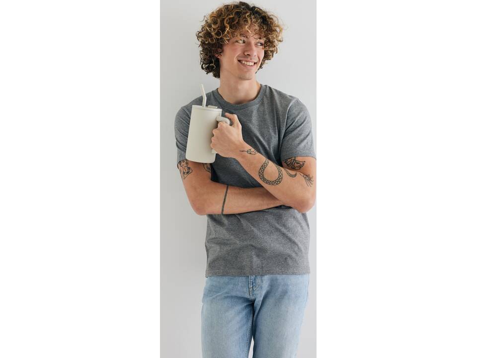 Mug Cube 800ml en acier recyclé certifiée RCS 60