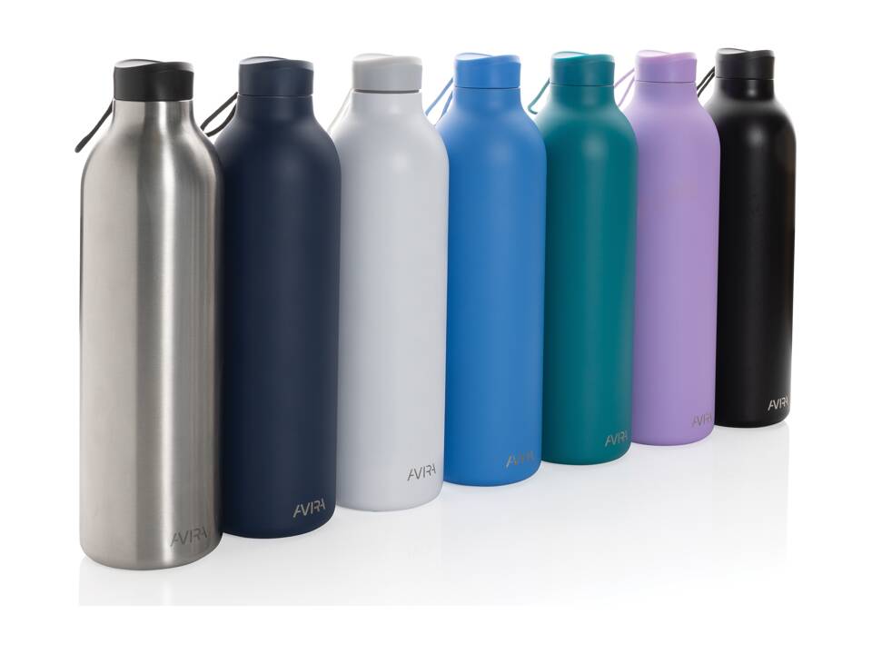 Bouteille isotherme 1L Avira Avior en acier recyclé RCS 11