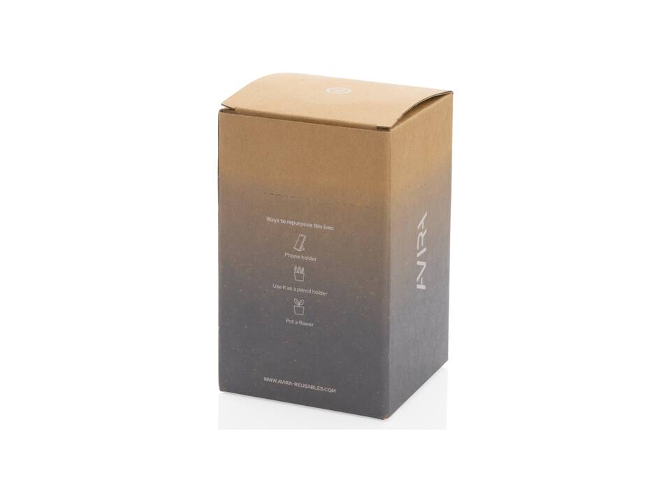 Mug 300ml en acier recyclé RCS Avira Alya 33