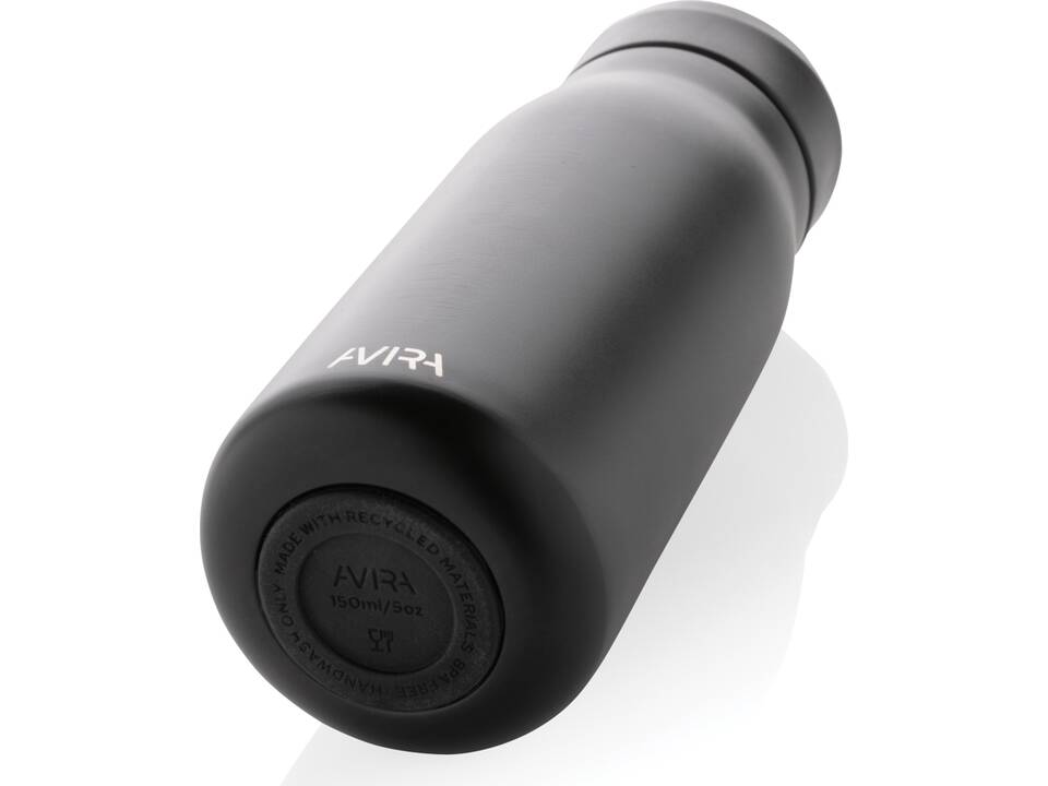 Mini gobelet de voyage 150ml en acier recyclé RCS Avira Ain 8