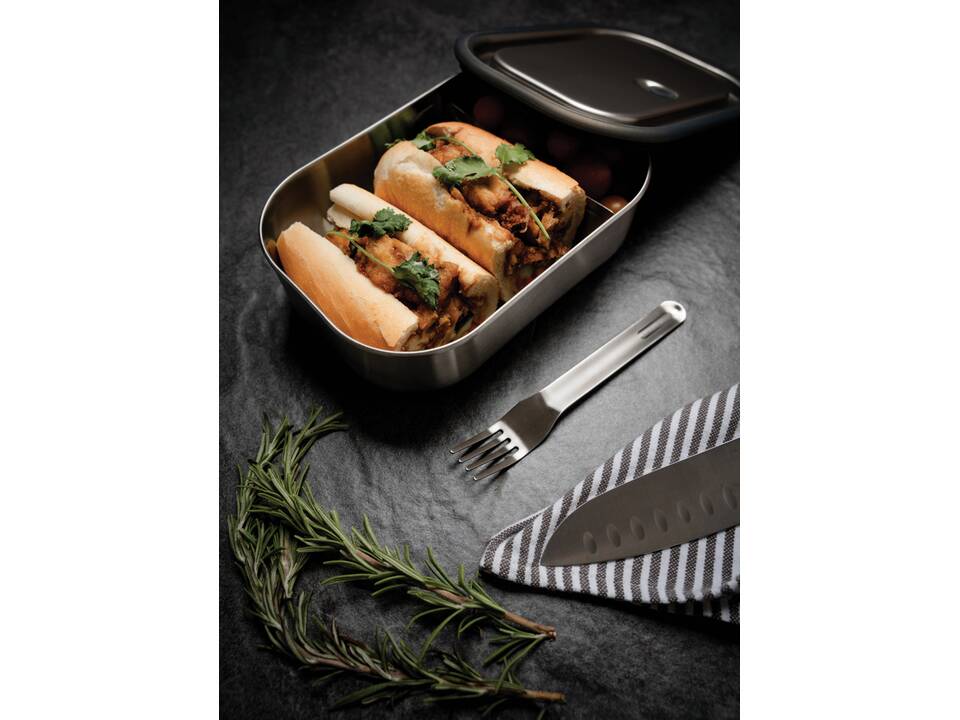 Boîte à lunch Large en acier inoxydable Black+Blum 24