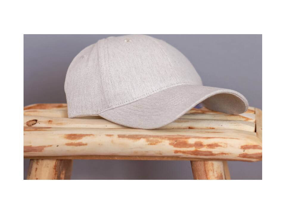 Casquette 6 panneaux 200gr chiné et recyclé AWARE™ Milo 8