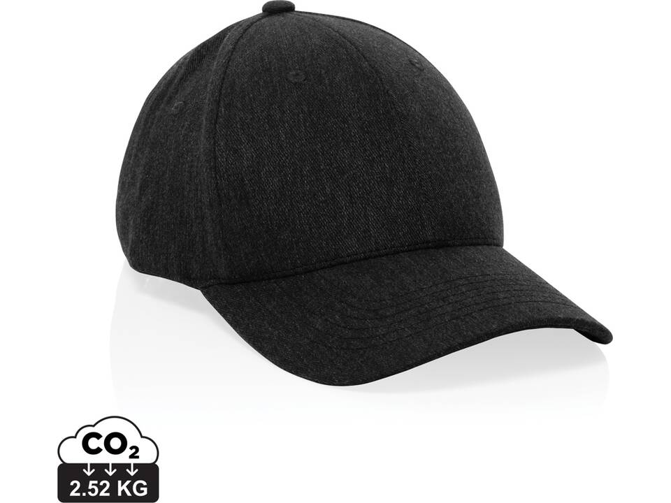 Casquette 6 panneaux 200gr chiné et recyclé AWARE™ Milo 9