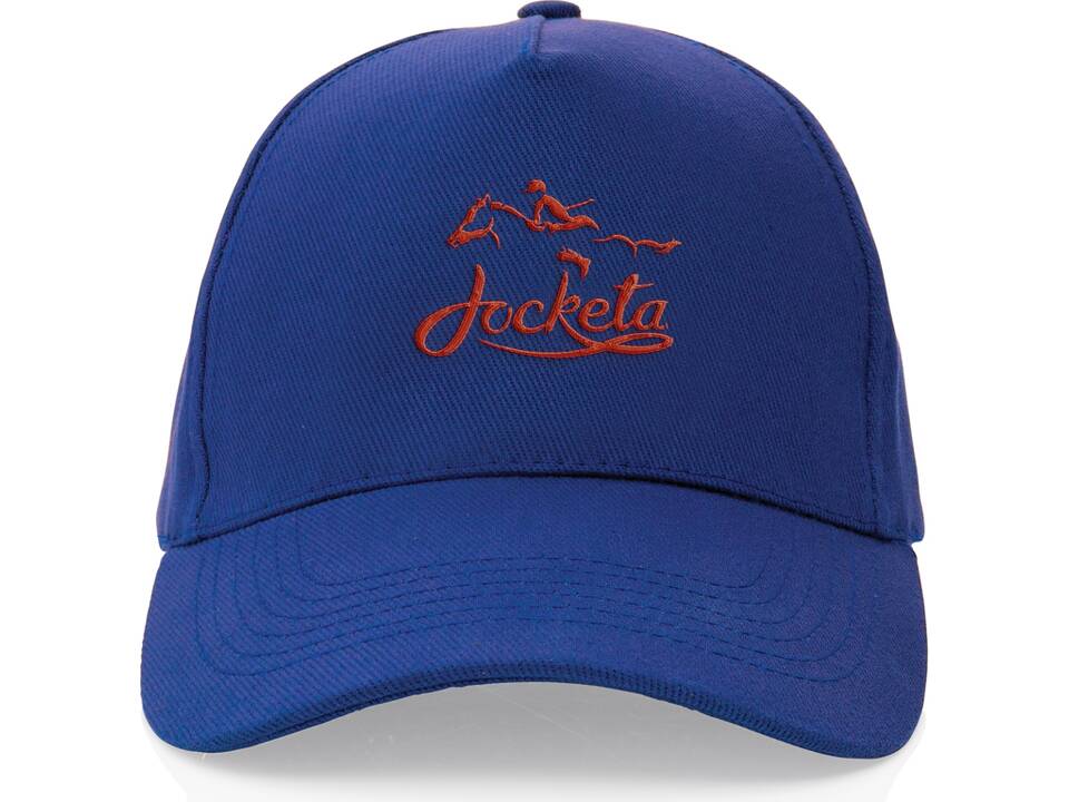 Casquette 5 panneaux en coton recyclé 280gr IMPACT 82