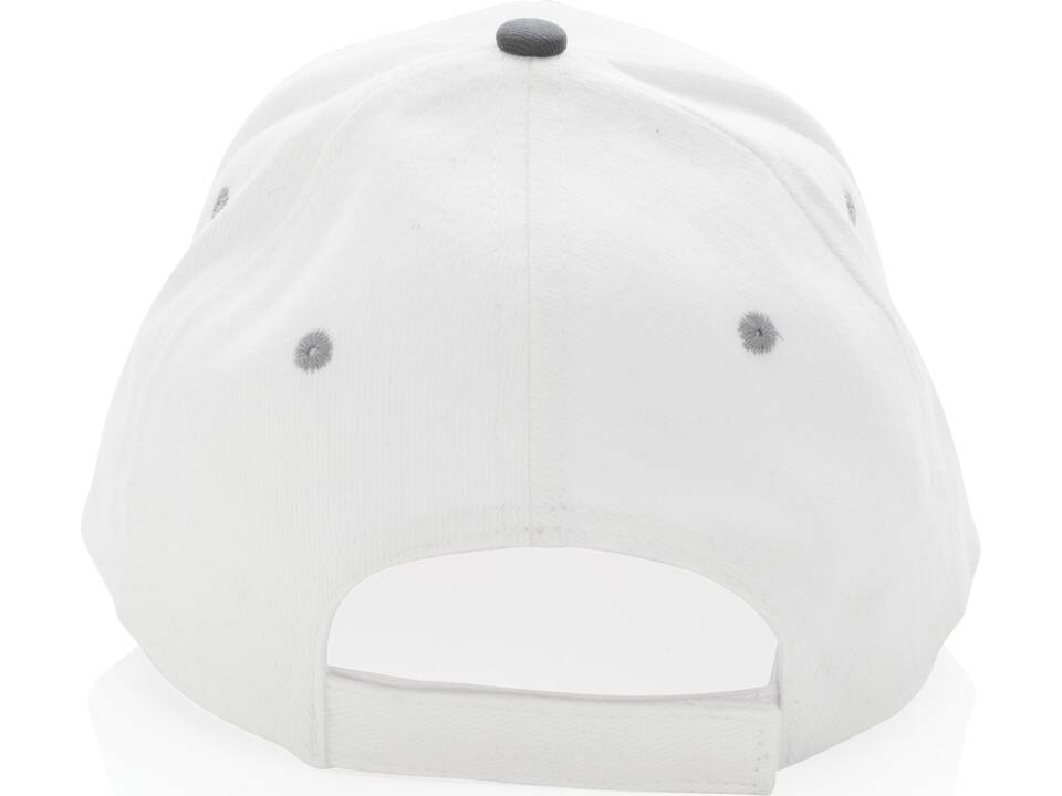 Casquette contraste 6 panneaux coton recyclé Impact AWARE™ 13